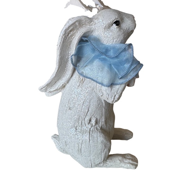 Mark Roberts Jeweled Rustic Bunny Set of 2 Hand Finished Easter Spring Decor NIB - Picture 7 of 12